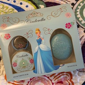 Cinderella Perfume and bar soap gift set
